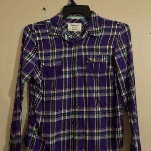 Purple Aeropostale button down